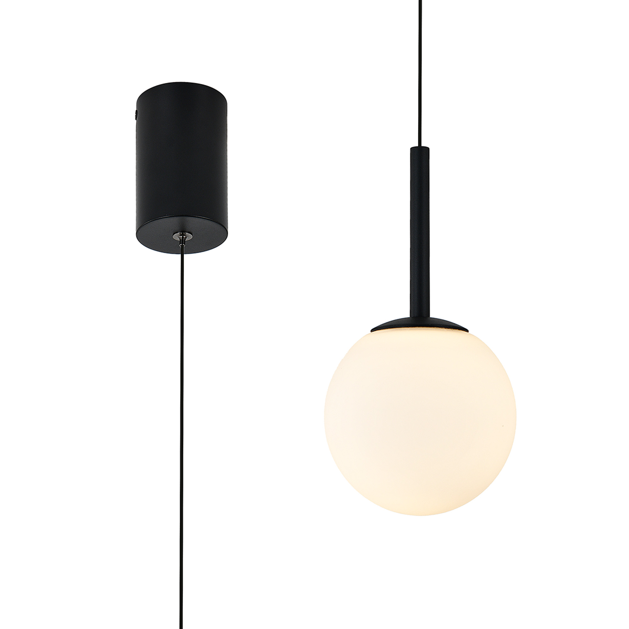 M8887  Puebla Pendant, 9W LED, 3000K, lm, Black, 3yrs Warranty